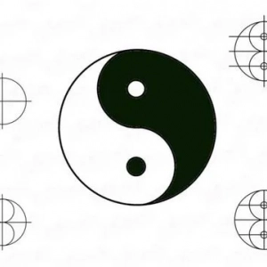Jak narysować yin-yang krok po kroku
