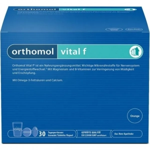 Orthomol vital f: instrukcja użycia, dawkowanie, opinie