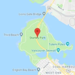 Stanley park w vancouver - wiecznie zielona oaza. Seria stanley park